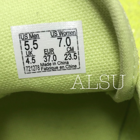 VANS Authentic Ice Cream Glitter Yellow W AUTHENT - Picture 7 of 7